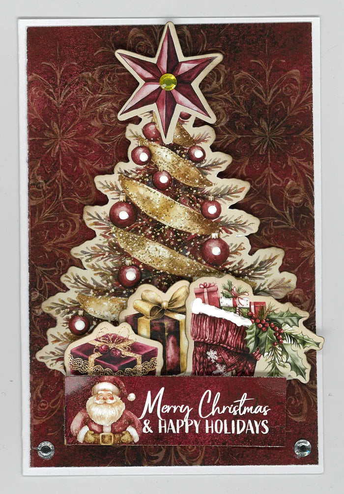 3 Quarter Designs - Sugarplum Wreath 6x4 Card Pack