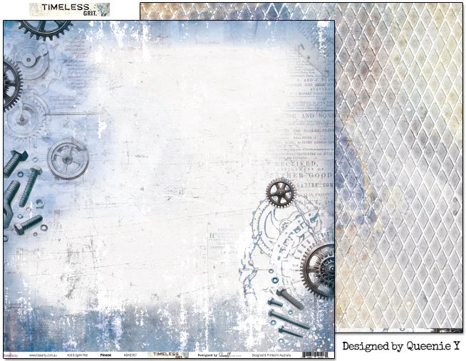 Bee Arty - Timeless Grit 12'' x 12'' Paper Packs
