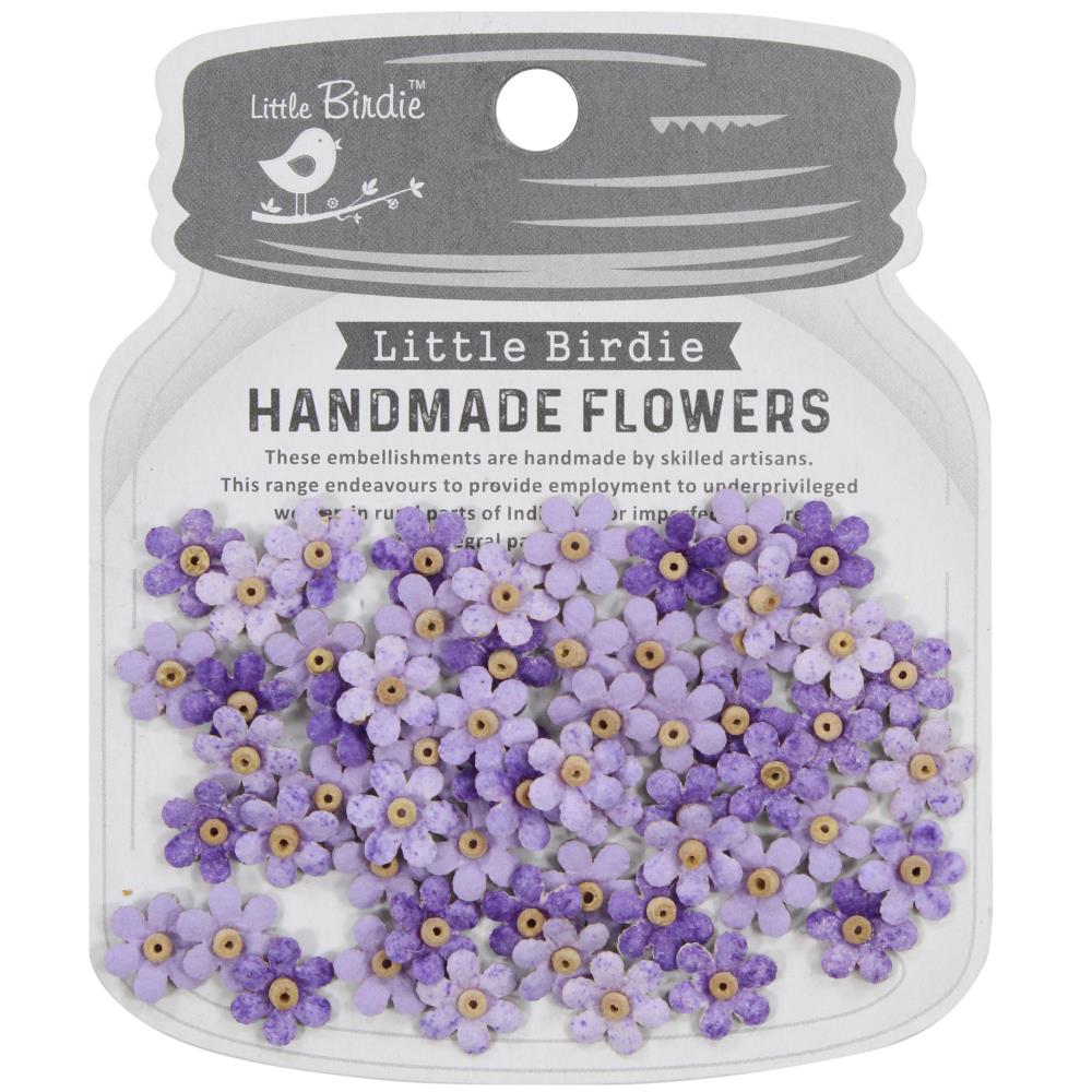 Little Birdie - Natalia Paper Flowers - Lavender Whisper