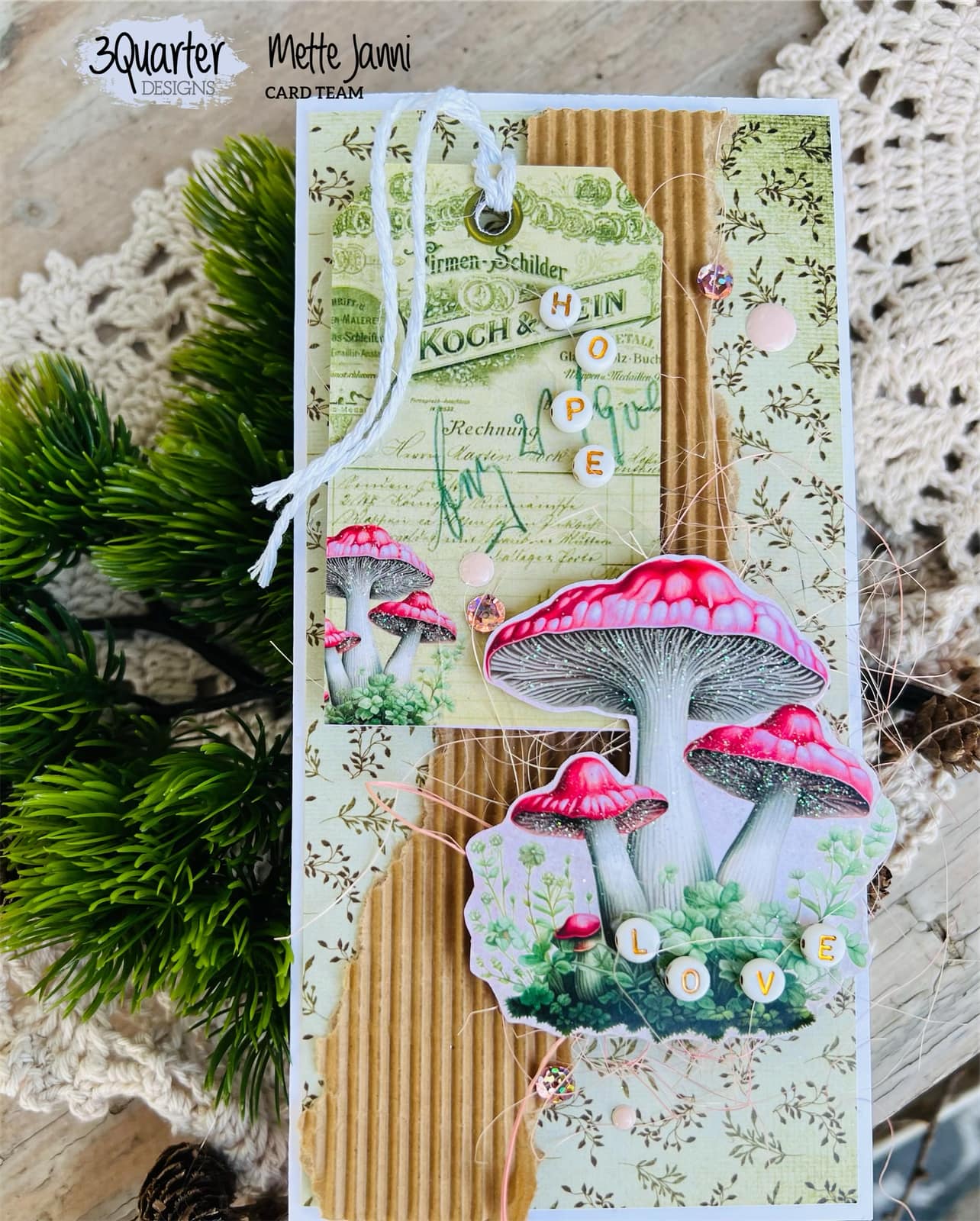 3 Quarter Designs - Peaceful Illusions 6x4 Card Pack