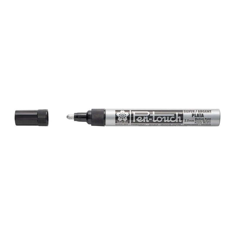 Sakura Pen Touch Fine 2mm Silver
