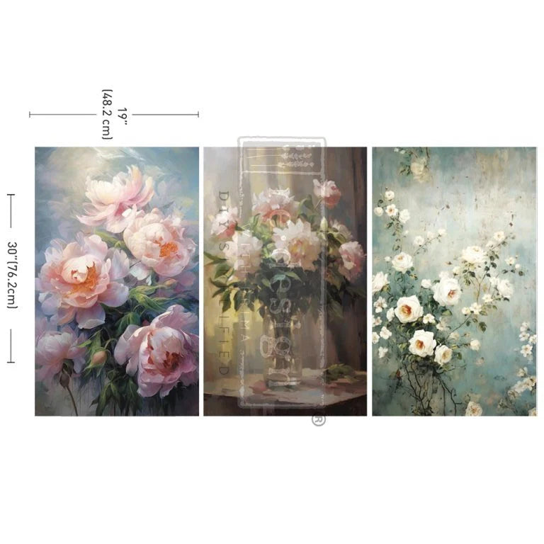 Prima Re-Design Decoupage Decor Tissue Paper - Bountiful Beauty