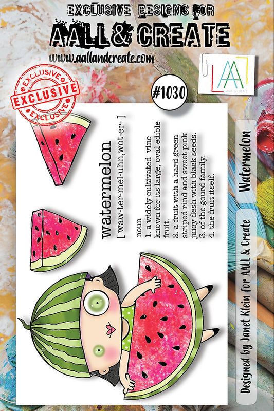 AALL & CREATE - A7 Stamps -Watermelon #1030