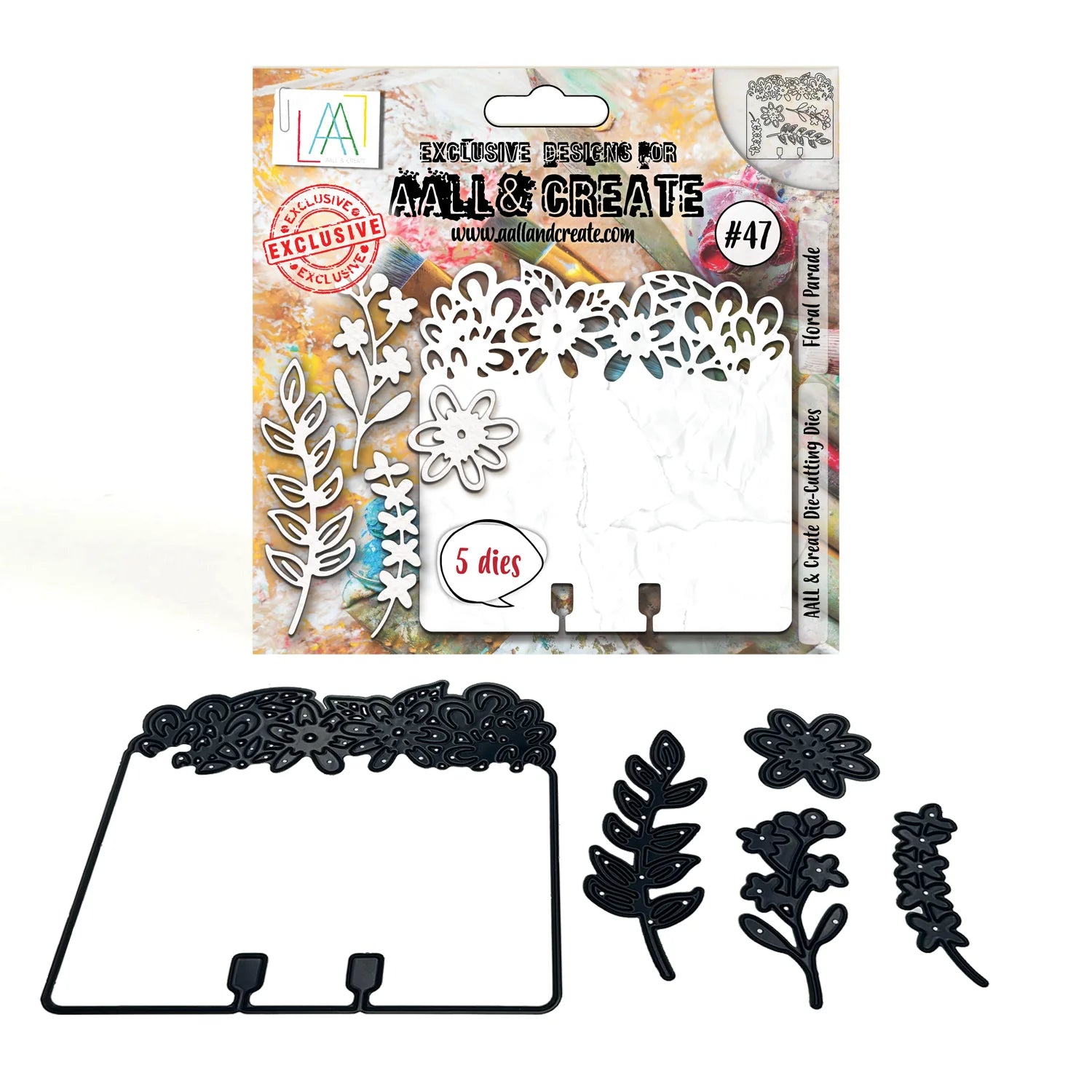 AALL & CREATE - Cutting Dies  - Floral Parade #47