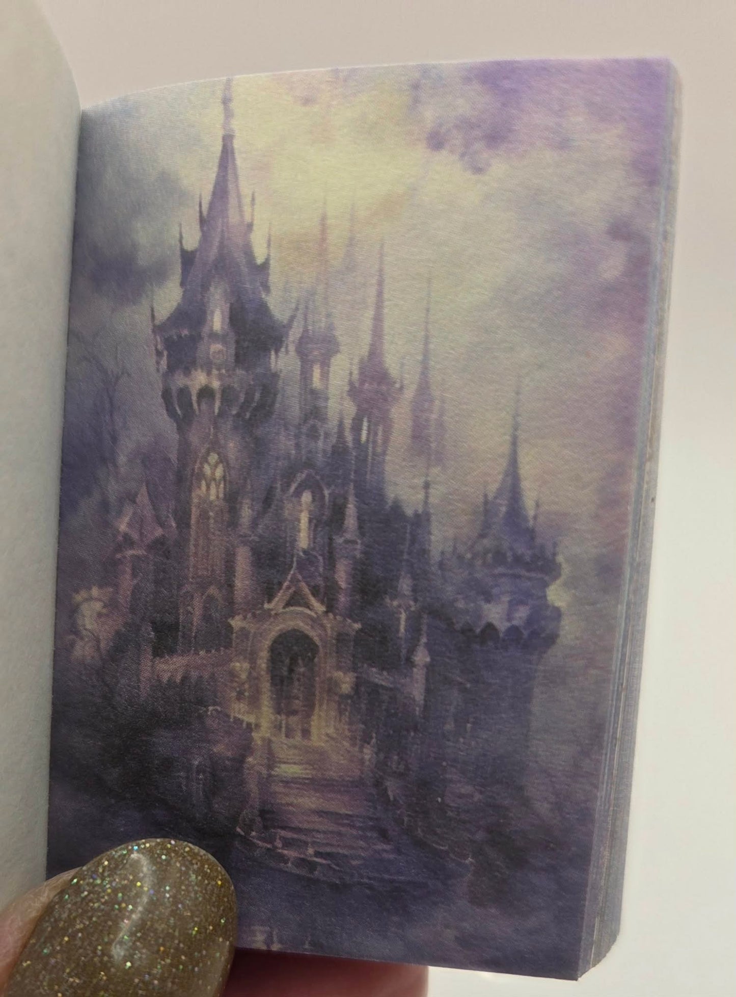 Mini Ephemera books - Purple Memories