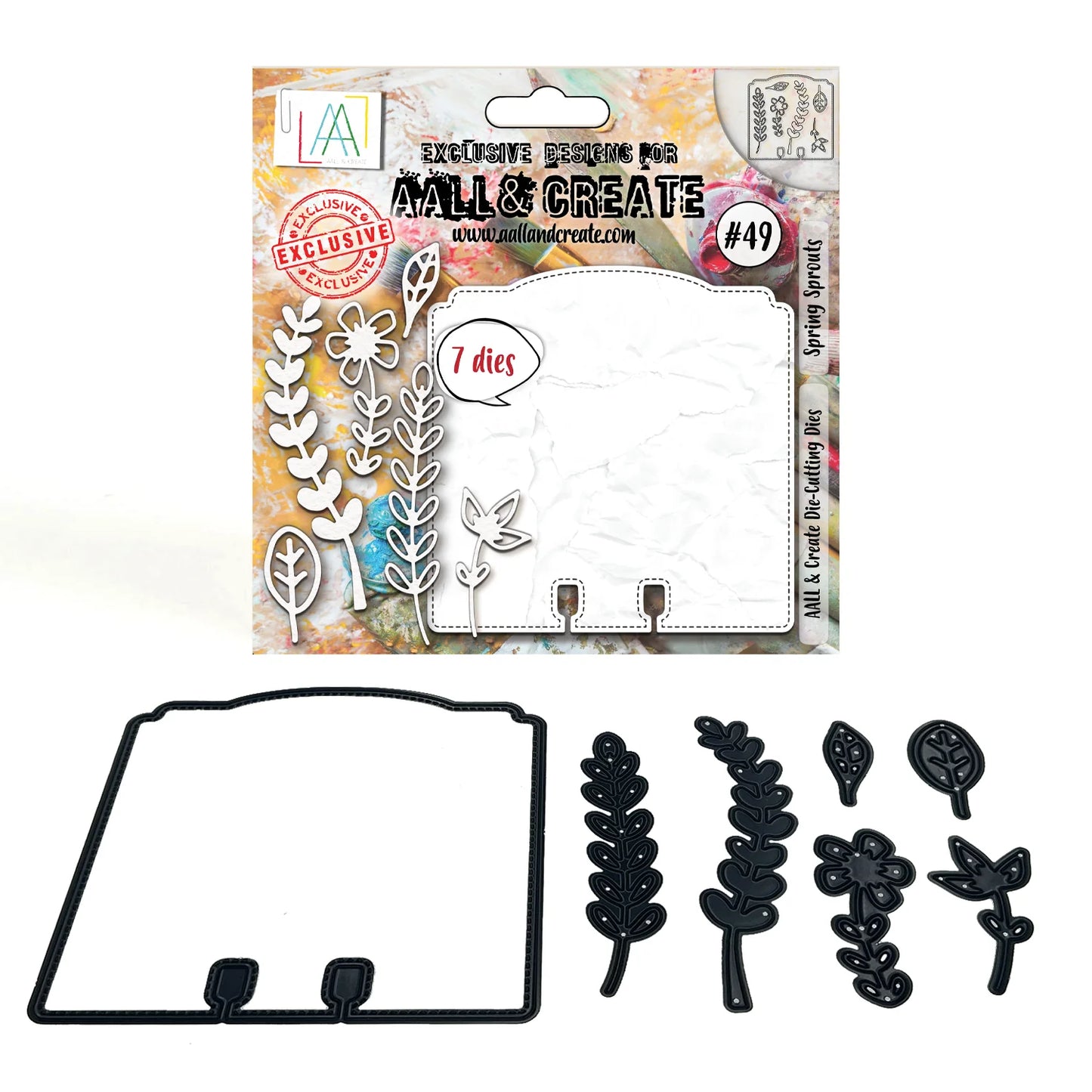 AALL & CREATE - Cutting Dies  - Spring Sprouts #49