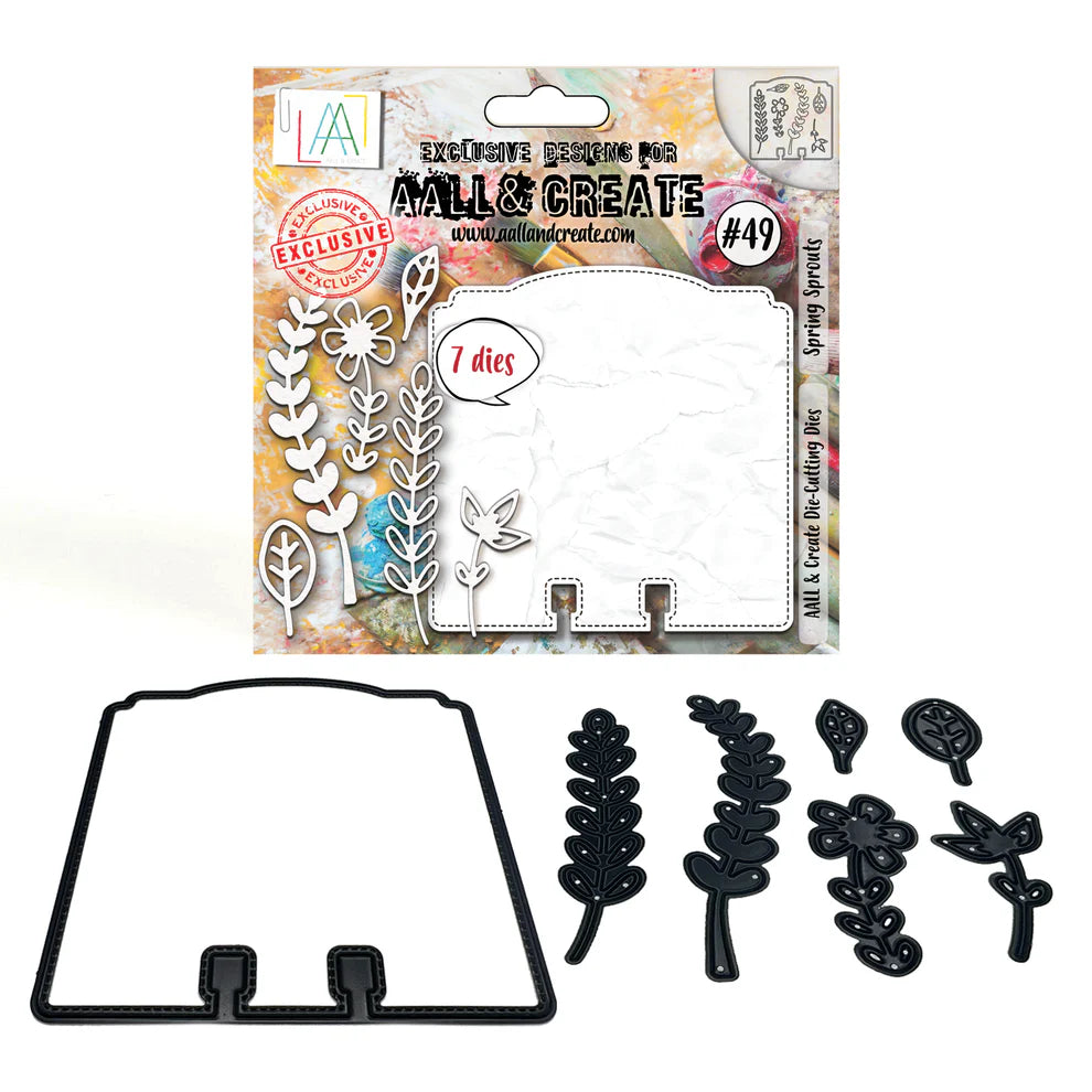 AALL & CREATE - Cutting Dies  - Spring Sprouts #49