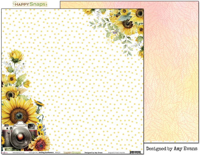 Bee Arty - Happy Snaps 12'' x 12'' Paper Packs
