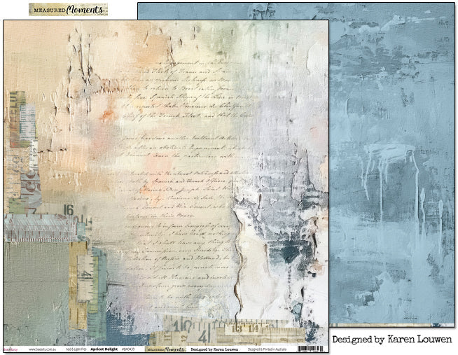 Bee Arty -Measured Moments 12'' x 12'' Paper Collection Pack