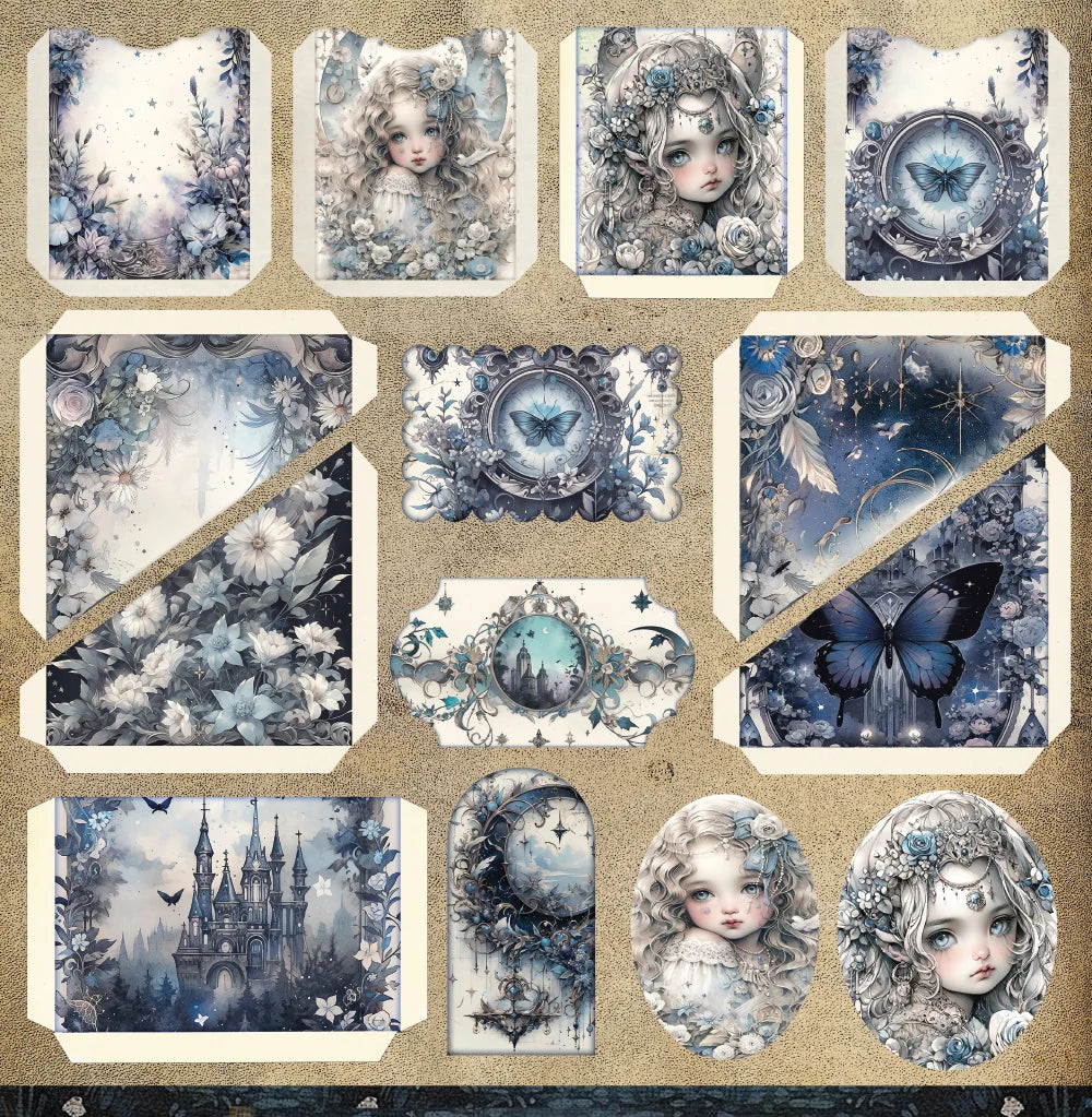 Bee Arty - Moonlight Faerie - Mini collection Paper Pack 12"x12"