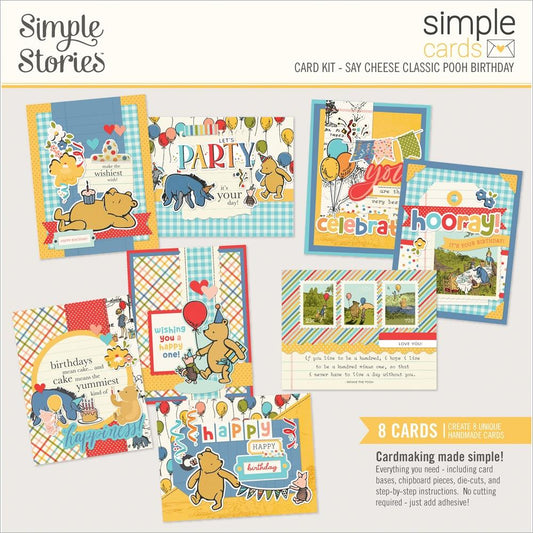 Simple Stories - Say Cheese Classic Pooh Birthday Card Kit