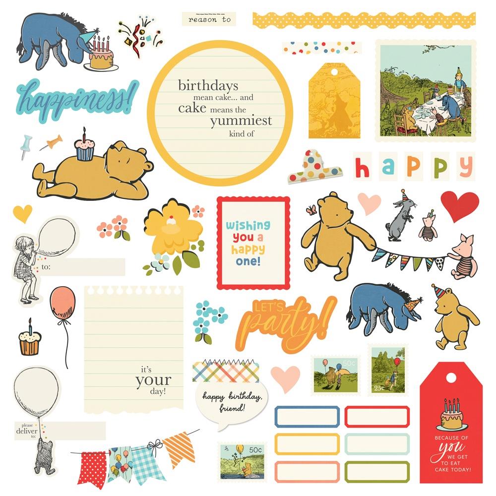 Simple Stories - Say Cheese Classic Pooh Birthday Card Kit