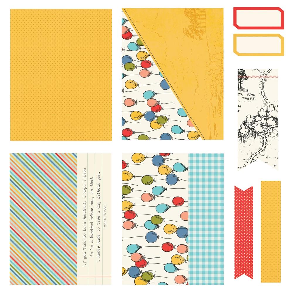 Simple Stories - Say Cheese Classic Pooh Birthday Card Kit
