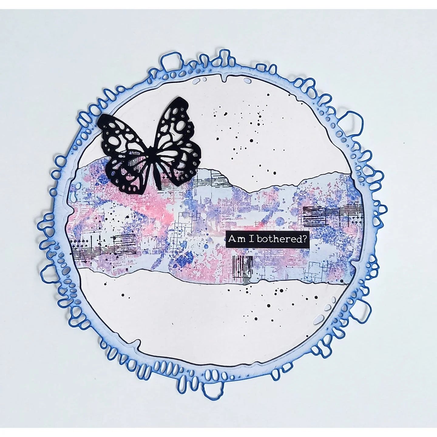 AALL & Create - Ephemera Die Cuts- Entertaining Gems - Black #51