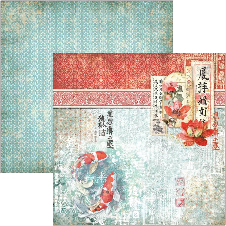 Ciao Bella -Land of the Rising Sun Pad 8″x8″ 12/Pkg