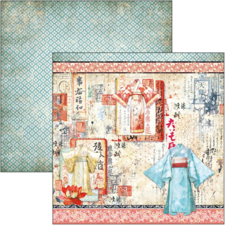 Ciao Bella - Land of the Rising Sun Paper Pad 12″x12″ 12/Pkg