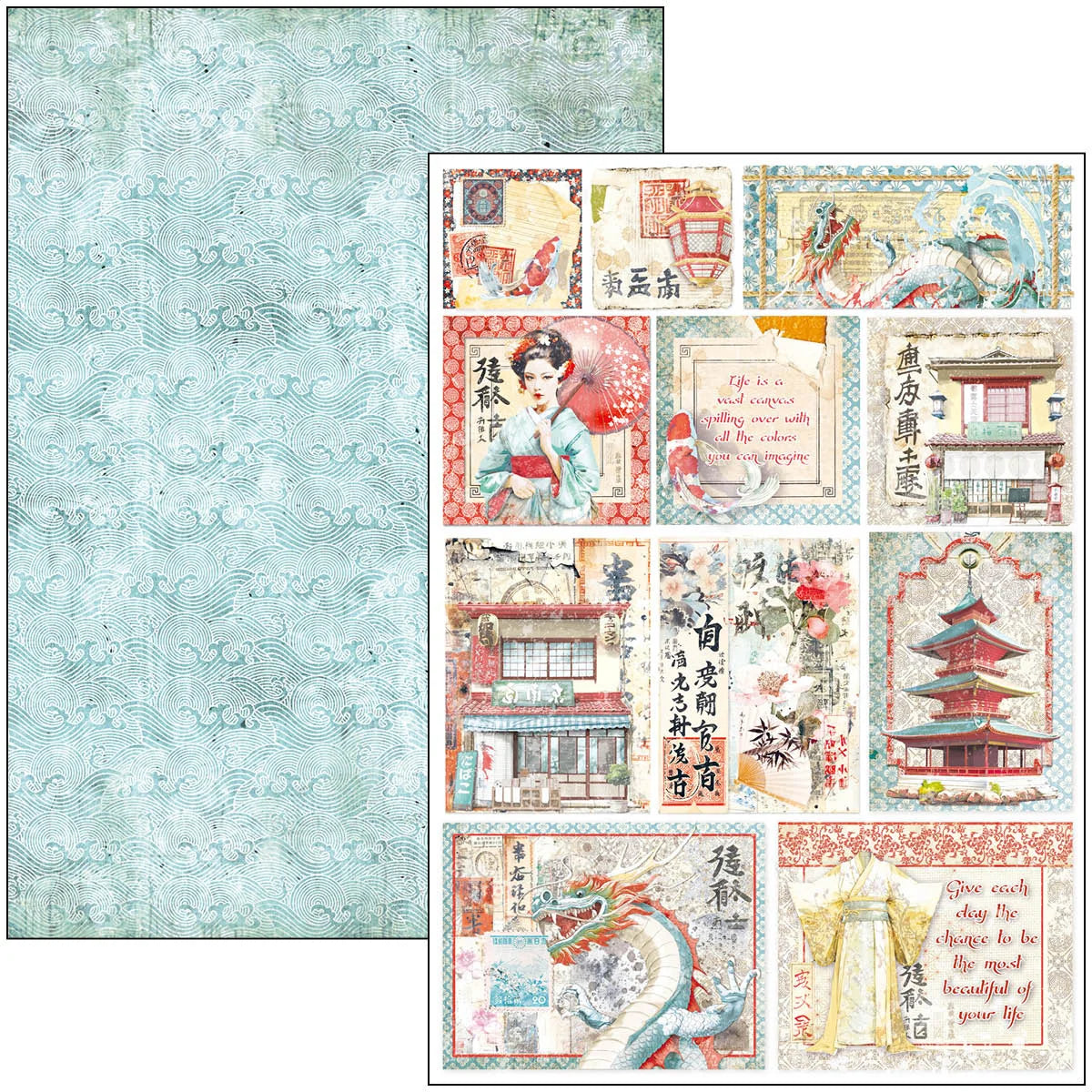 Ciao Bella - Land of the Rising Sun Creative Pad A4 9/Pkg