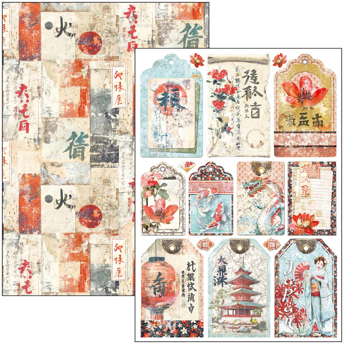 Ciao Bella - Land of the Rising Sun Creative Pad A4 9/Pkg
