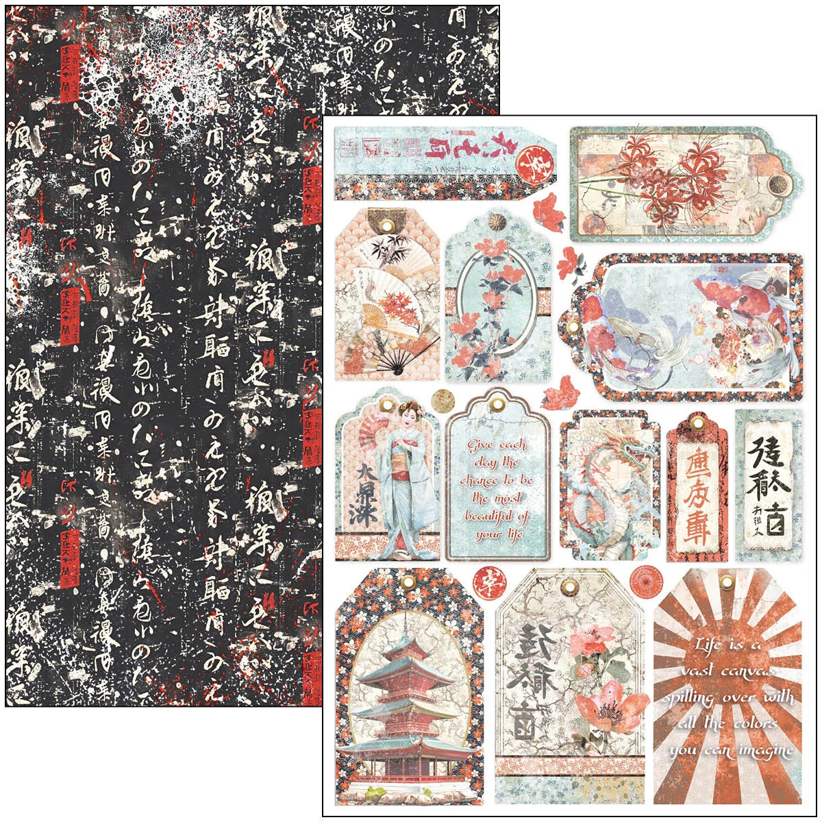 Ciao Bella - Land of the Rising Sun Creative Pad A4 9/Pkg