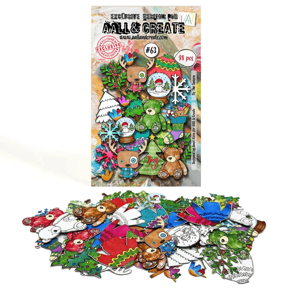 AALL & Create - Ephemera Die Cuts - Tis The Season #63