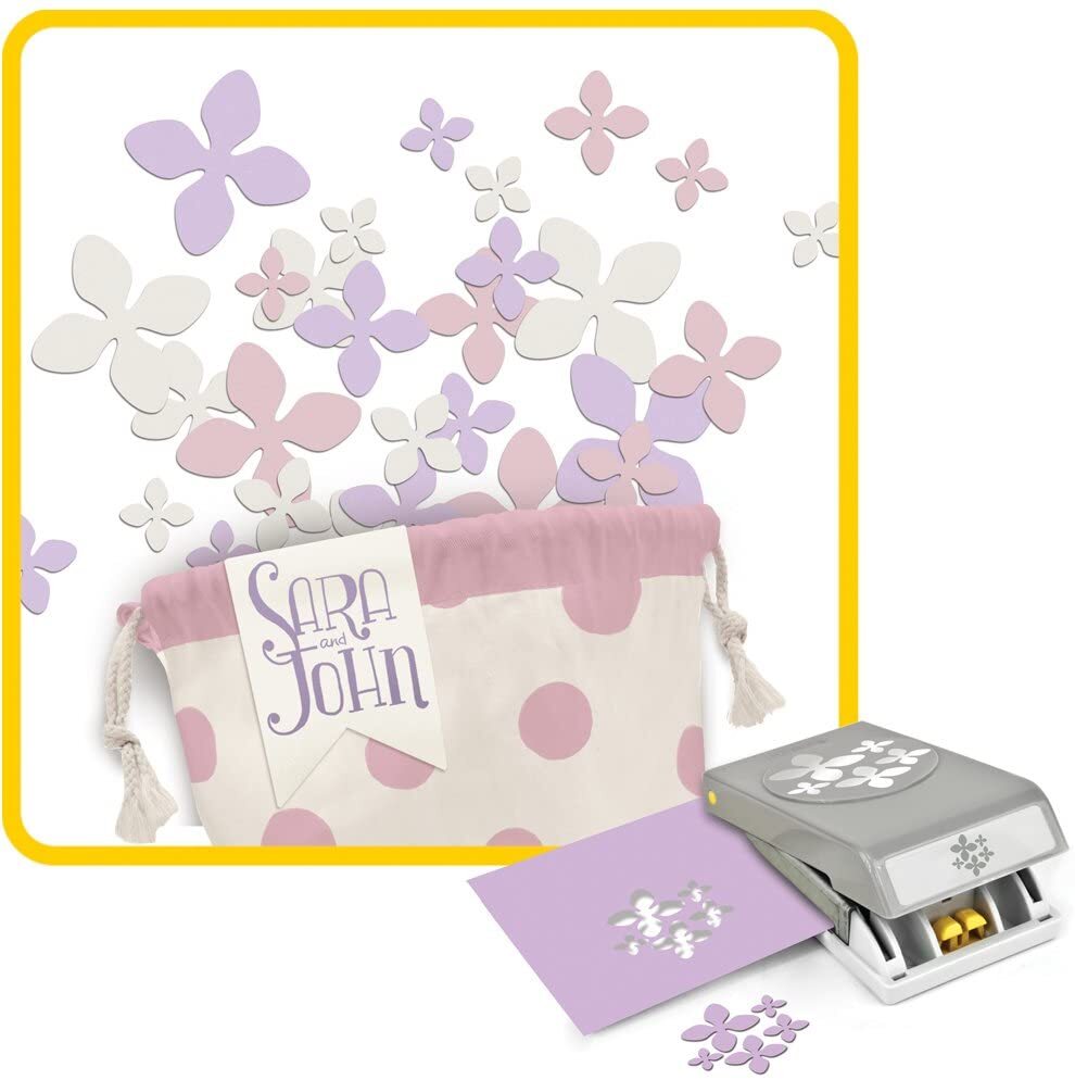 EK Tools - Paper Punch Large - Confetti Hydrangea
