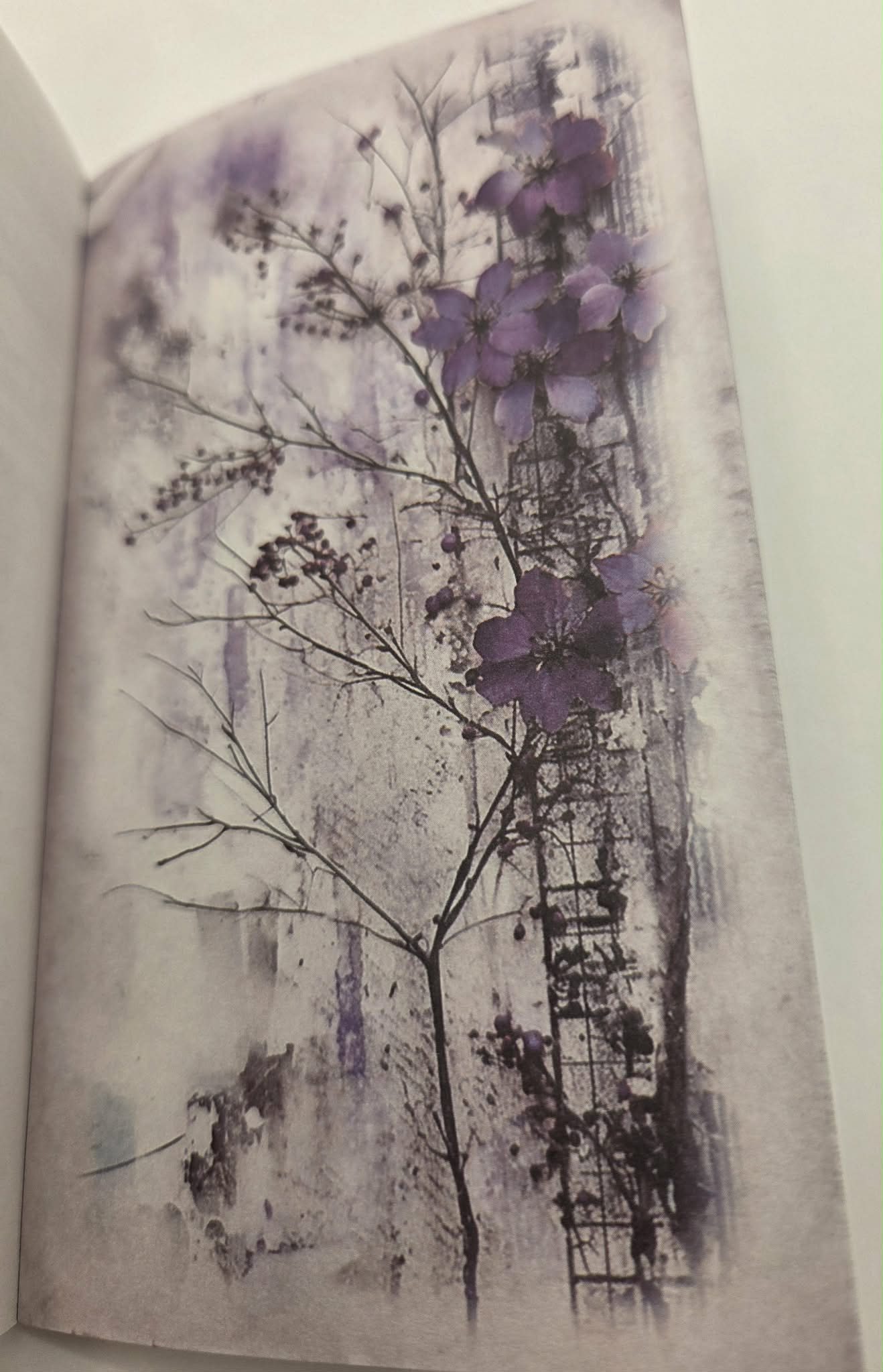 Mini Background Pad - Purple Haze