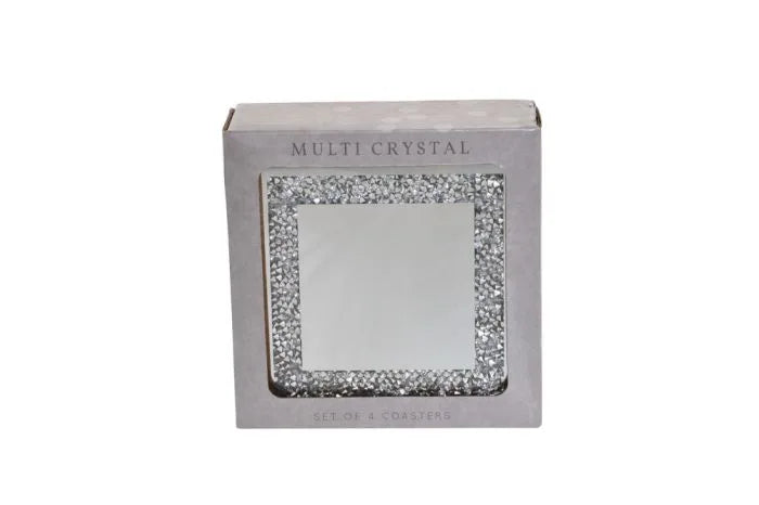 Multicrystal Coasters Set of 4
