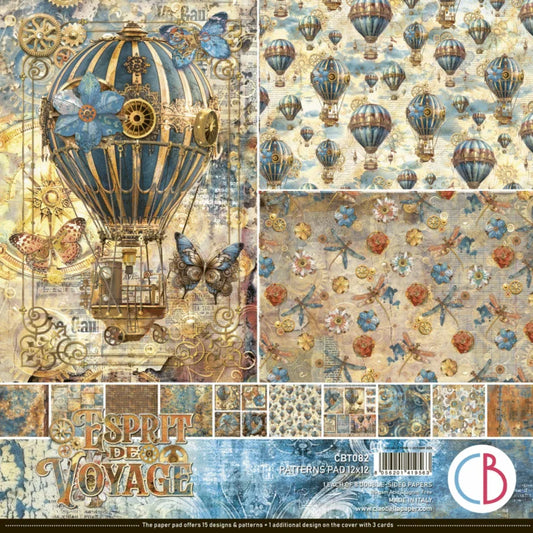 Ciao Bella - Esprit de Voyage Pad 8″x8″ 12/Pkg