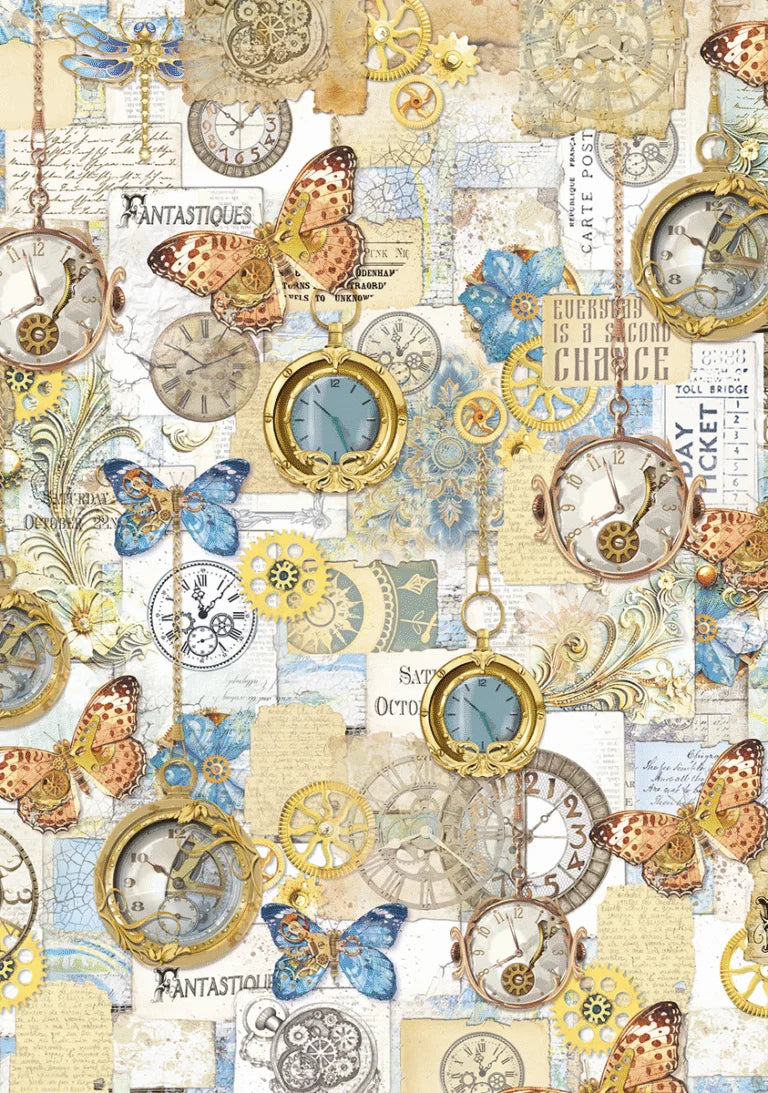 Ciao Bella - Esprit de Voyage Vellum Paper Patterns A4 6/Pkg