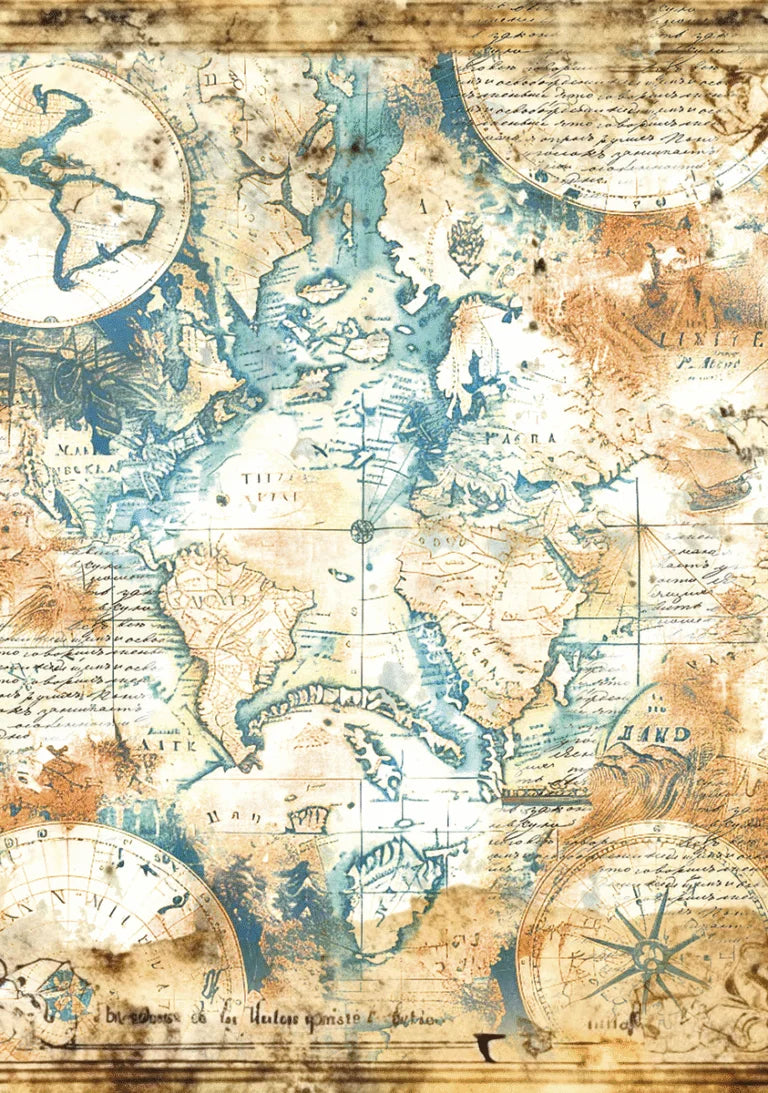 Ciao Bella - Esprit de Voyage Vellum Paper Patterns A4 6/Pkg