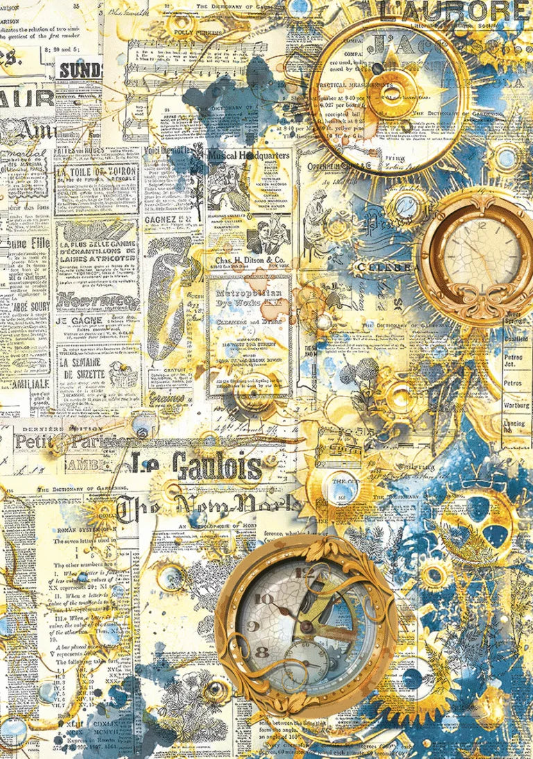 Ciao Bella - Esprit de Voyage Vellum Paper Patterns A4 6/Pkg