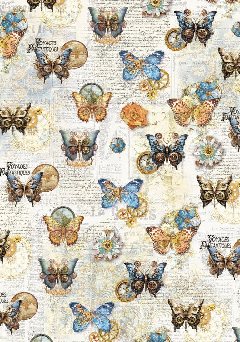 Ciao Bella - Esprit de Voyage Vellum Paper Patterns A4 6/Pkg