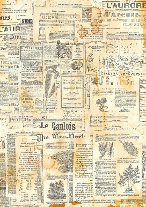 Ciao Bella - Rice Papers -A5 Set  - Esprit De Voyage