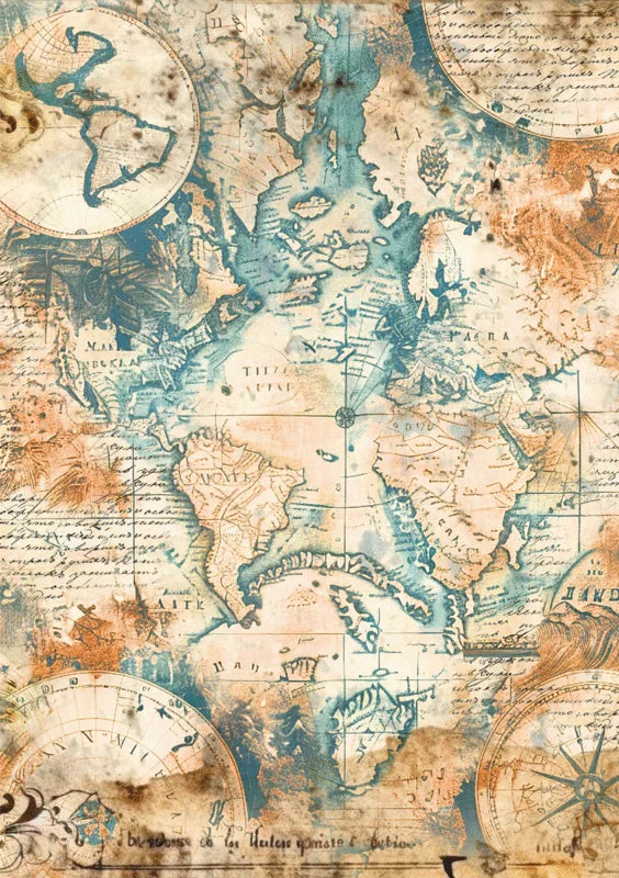 Ciao Bella - Rice Papers -A5 Set  - Esprit De Voyage