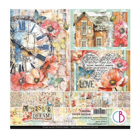 Ciao Bella -  Majestic Dream Paper Pad 8x8  12/Pkg