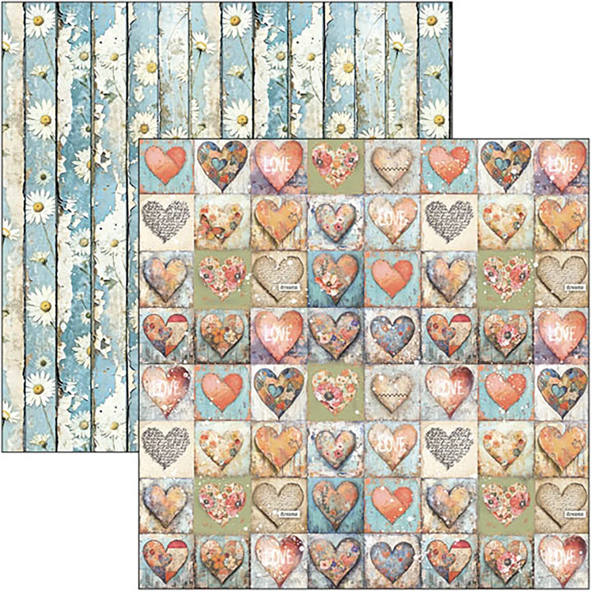 Ciao Bella -  Majestic Dream Paper Pad 8x8  12/Pkg