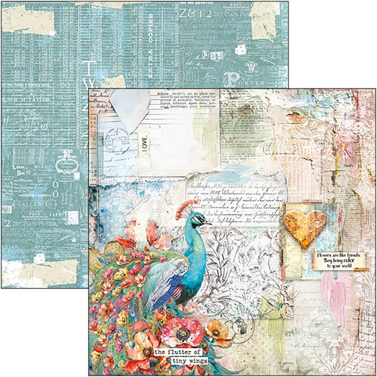 Ciao Bella -  Majestic Dream Paper Pad 8x8  12/Pkg