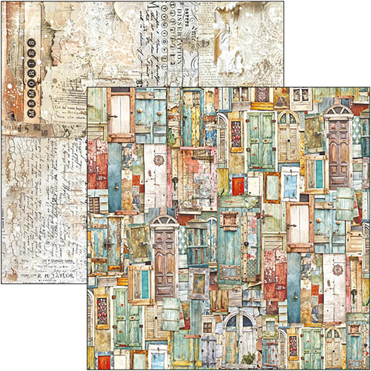 Ciao Bella - Majestic Dreams Patterns Pad 12″x12″ 8/Pkg