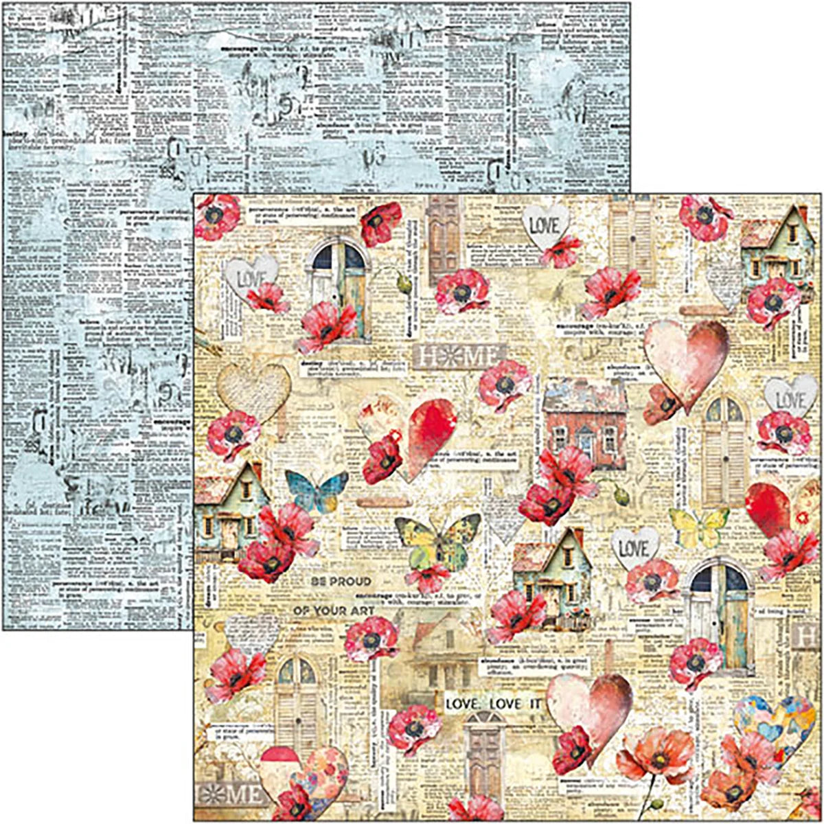 Ciao Bella - Majestic Dreams Patterns Pad 12″x12″ 8/Pkg