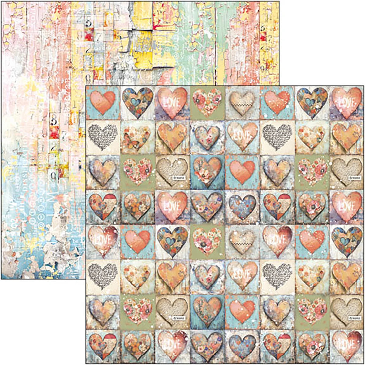 Ciao Bella - Majestic Dreams Patterns Pad 12″x12″ 8/Pkg