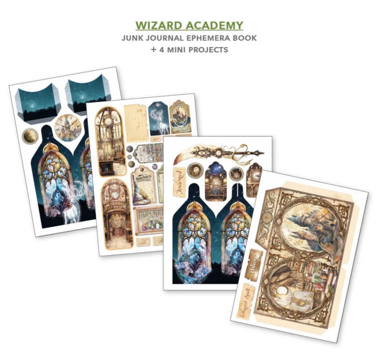Ciao Bella - Junk Journal & Ephemera Book - Wizard Academy