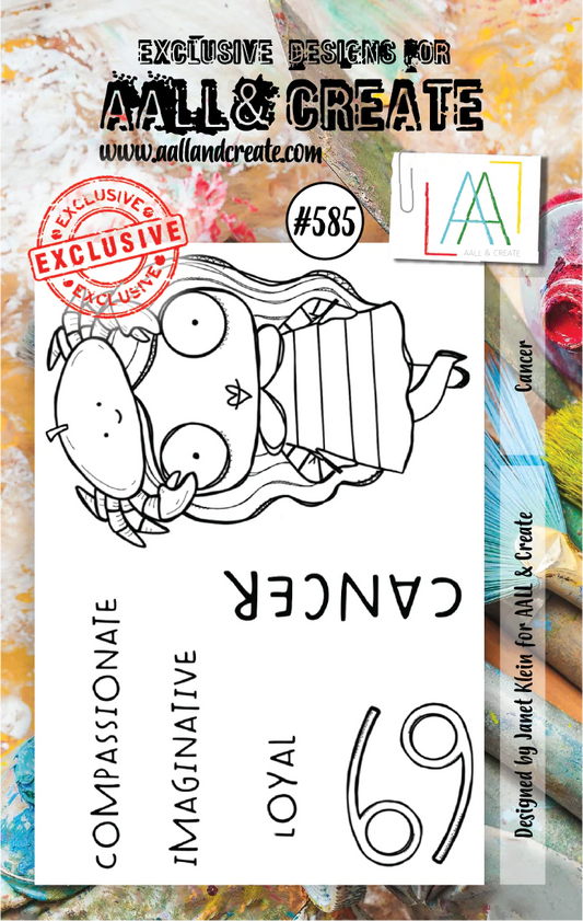 AALL & CREATE - A7 Stamps - Cancer #585