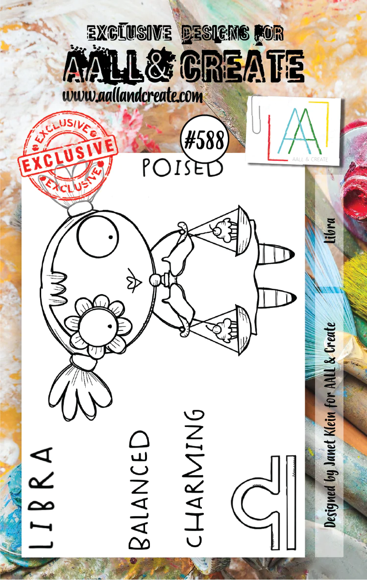 AALL & CREATE - A7 Stamps -Libra # 588