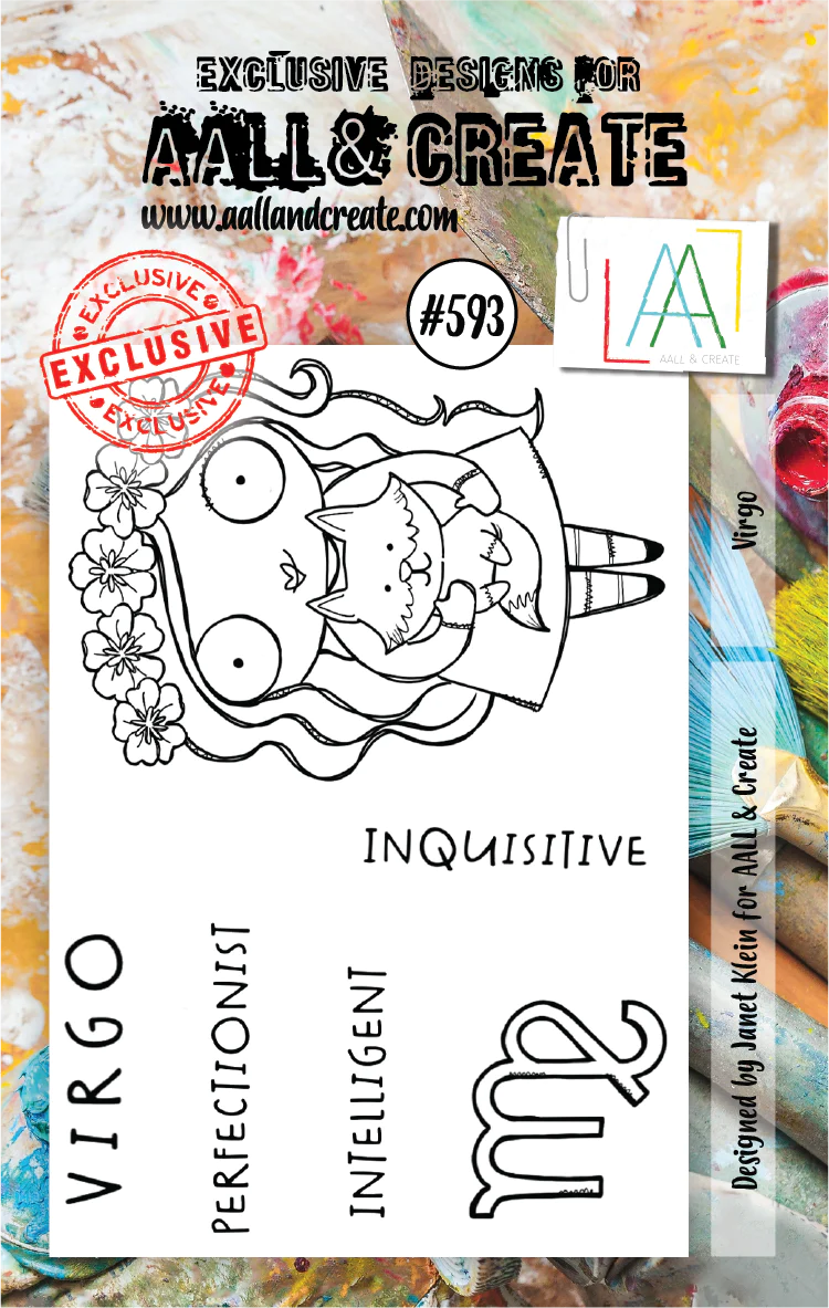 AALL & CREATE - A7 Stamps - Virgo #593