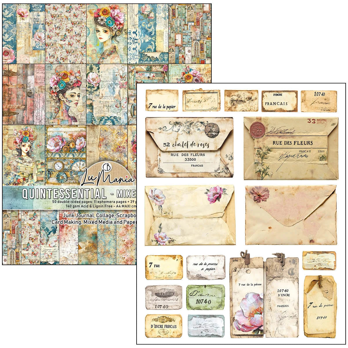 Ciao Bella -Mixed Media Book Quintessentials