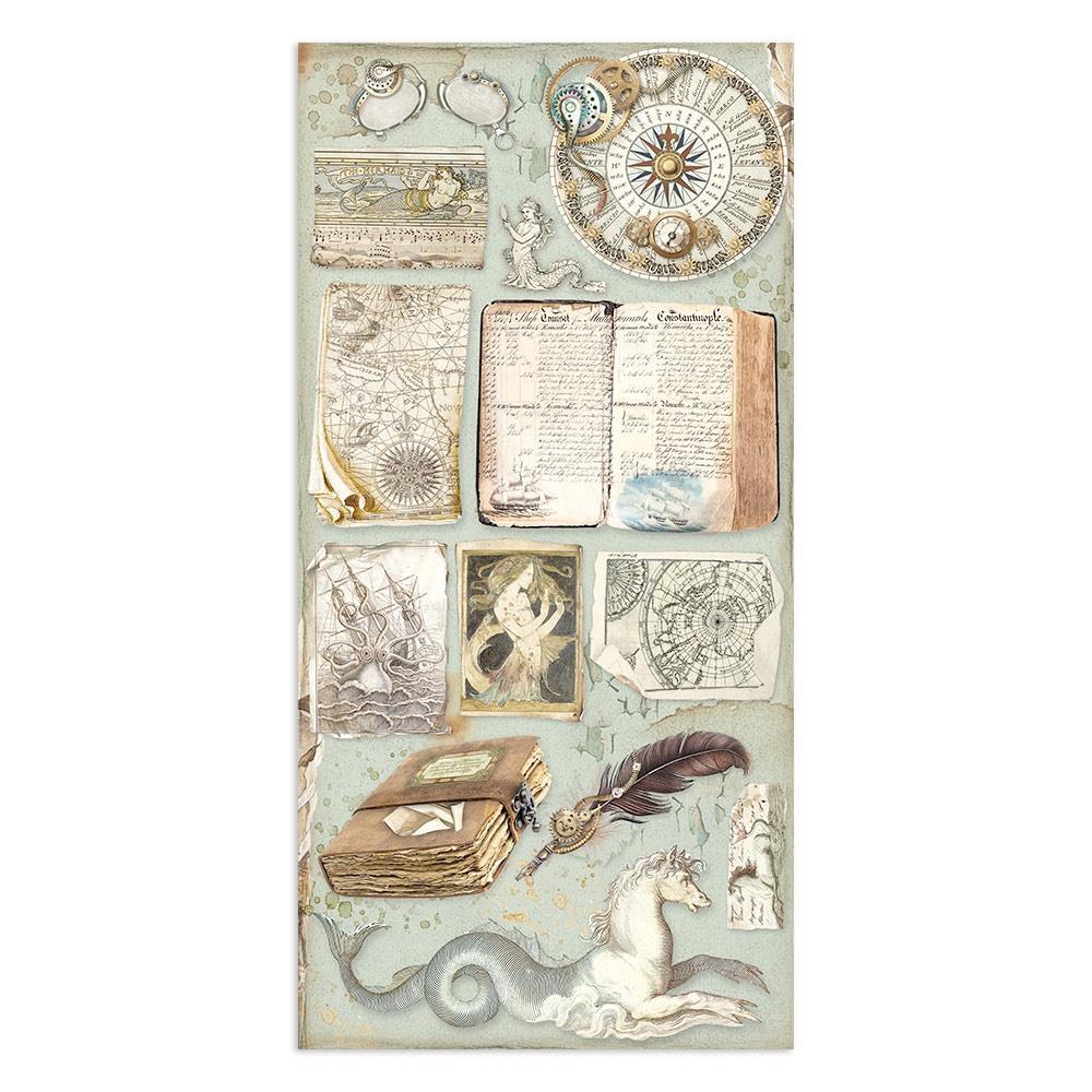 Stamperia - Collectables - Songs Of The Sea 6"x12" Pad