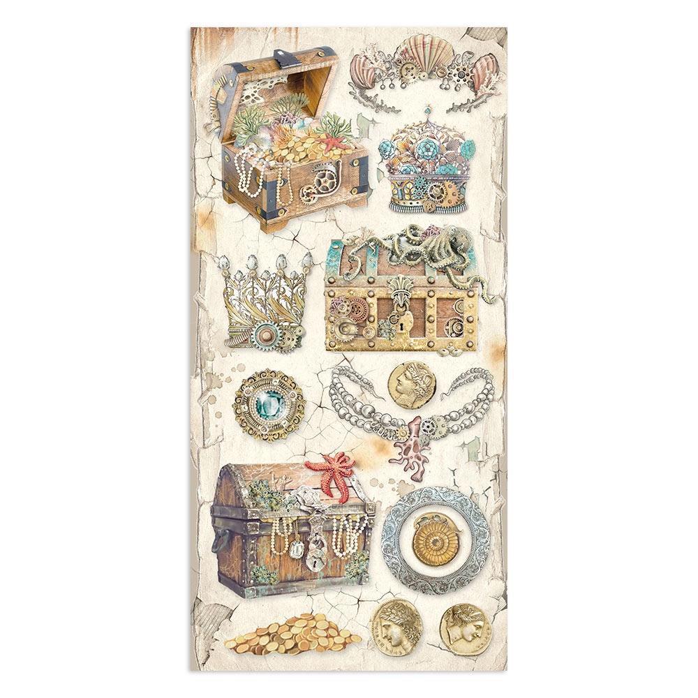 Stamperia - Collectables - Songs Of The Sea 6"x12" Pad