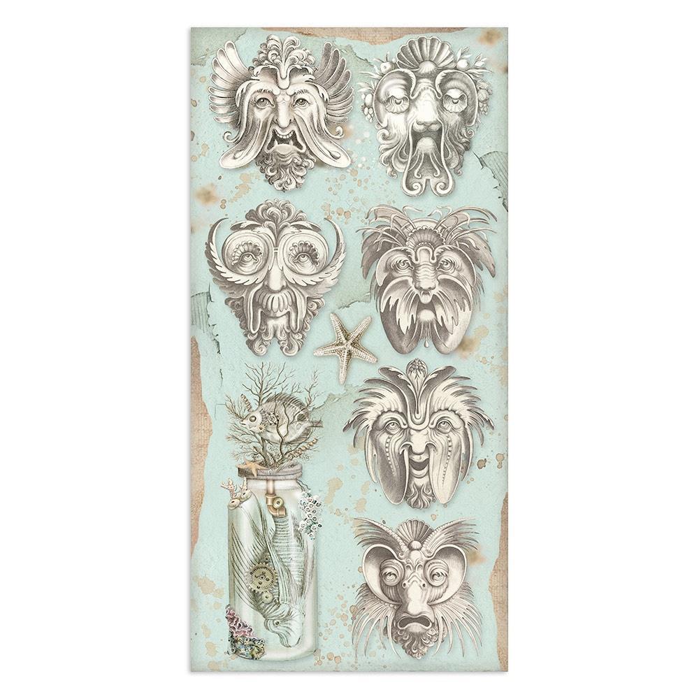 Stamperia - Collectables - Songs Of The Sea 6"x12" Pad