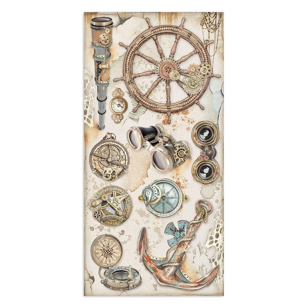 Stamperia - Collectables - Songs Of The Sea 6"x12" Pad