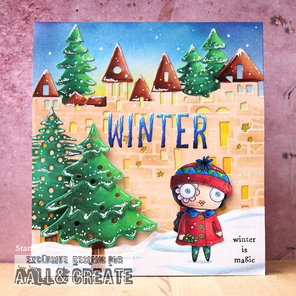 AALL & CREATE - Cutting Dies  - Jolly Landscape #59